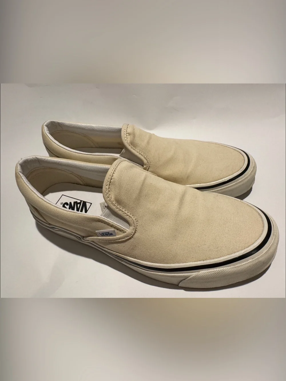 Vans Slip-On Canvas Cream 10,5 US